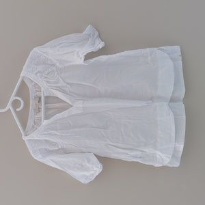 White Loft Blouse (Tunic Style)